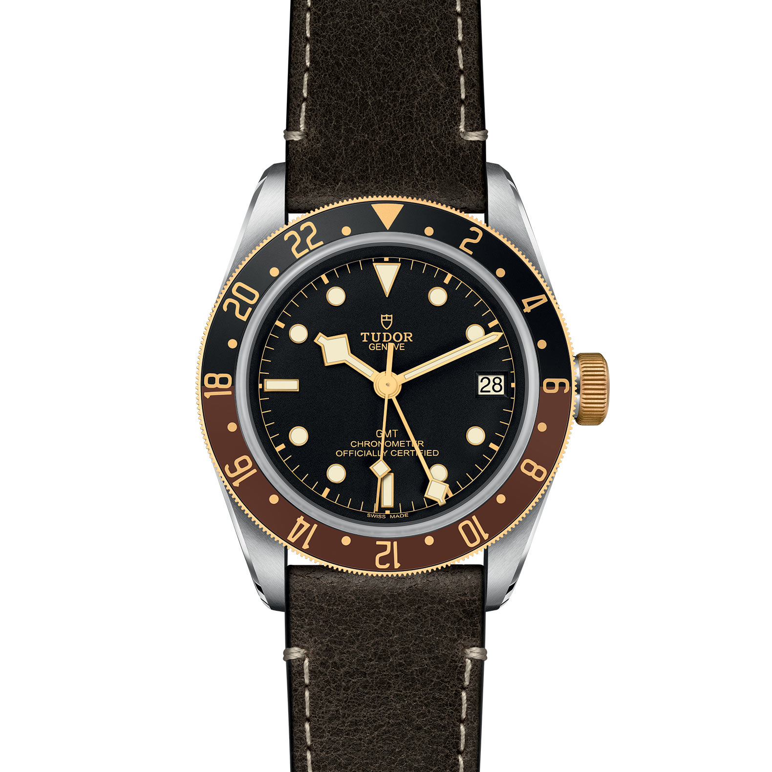 TUDOR Black Bay GMT Watch - M79833MN-0003 at Korman Fine Jewelry