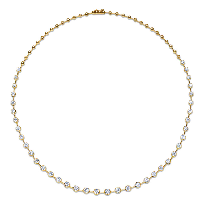 Kwiat 18kt Yellow Gold Starry Night Necklace with Diamonds