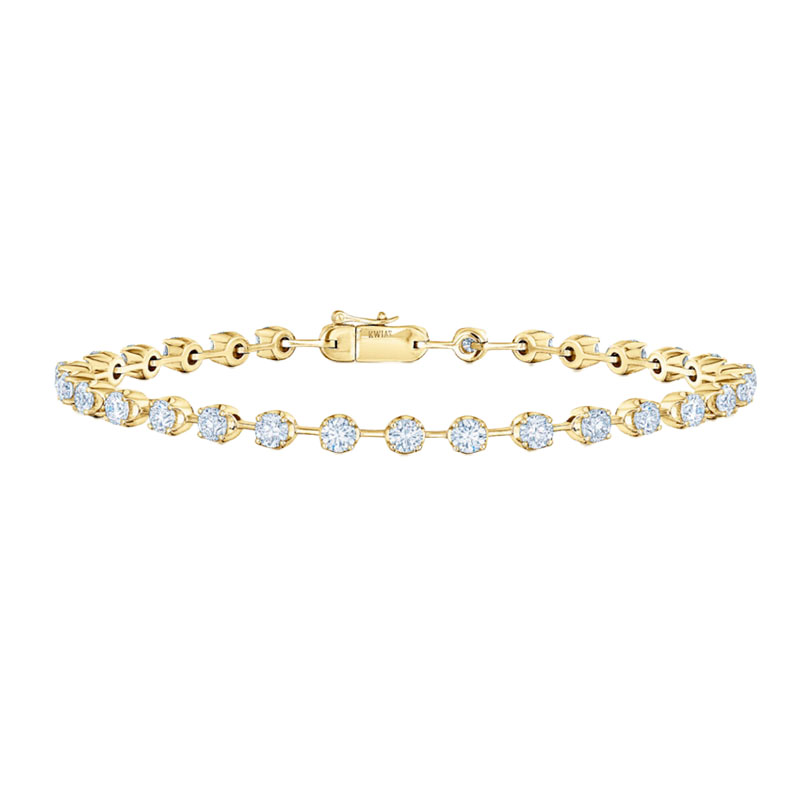 Kwiat 18kt Starry Night Line Bracelet with Diamonds